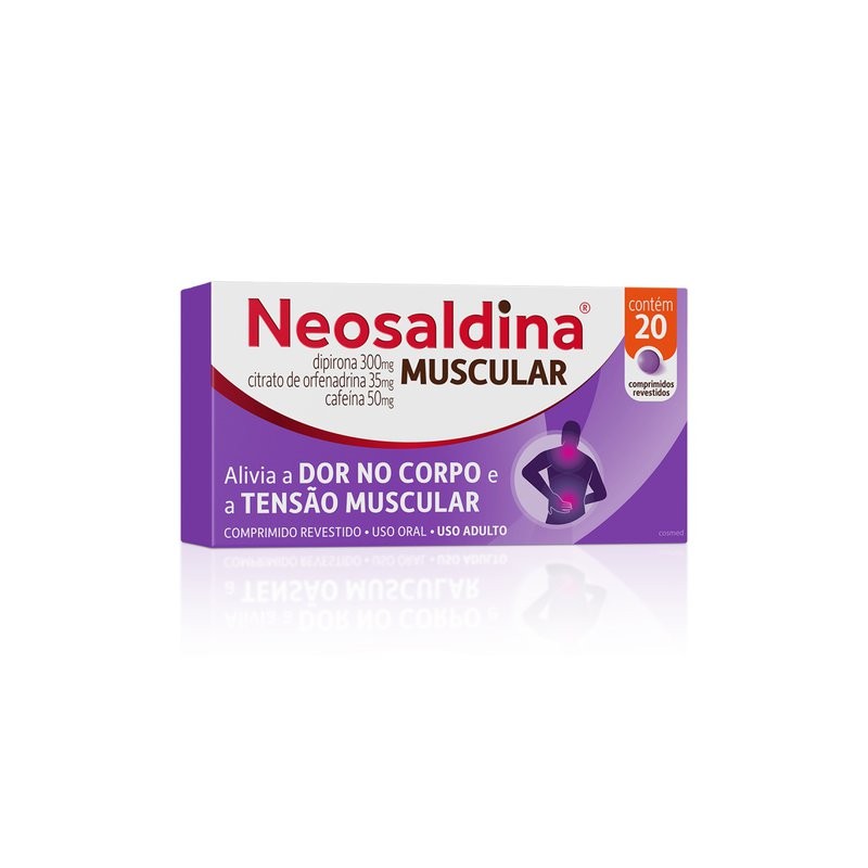 Neosaldina Muscular 20cpr Rev