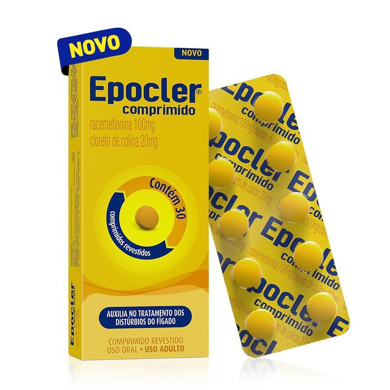 Epocler 100mg+20mg c/30 Comprimidos Revestidos
