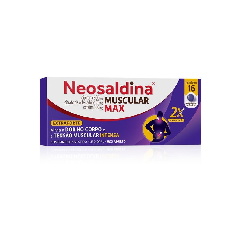 Neosaldina Muscular Max 16cpr
