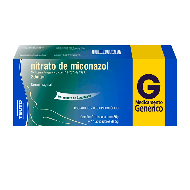 Nitrato de Miconazol creme Genérico