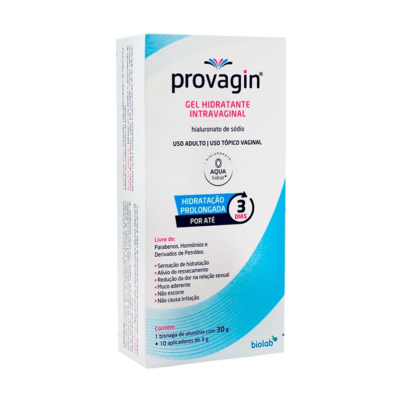 Provagin Gel 30g c/10 Aplicadores