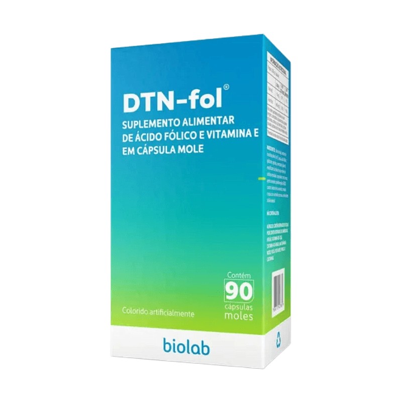 Dtn-fol 400mcg/10mg c/90 Capsulas