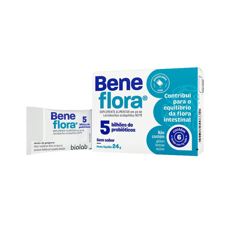 Beneflora 5 Bilhoes c/6 Saches 4g