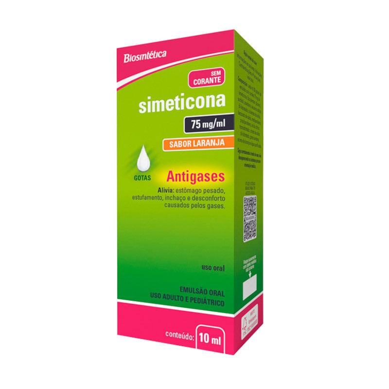 Simeticona 75mg gotas 10ml Biosintética
