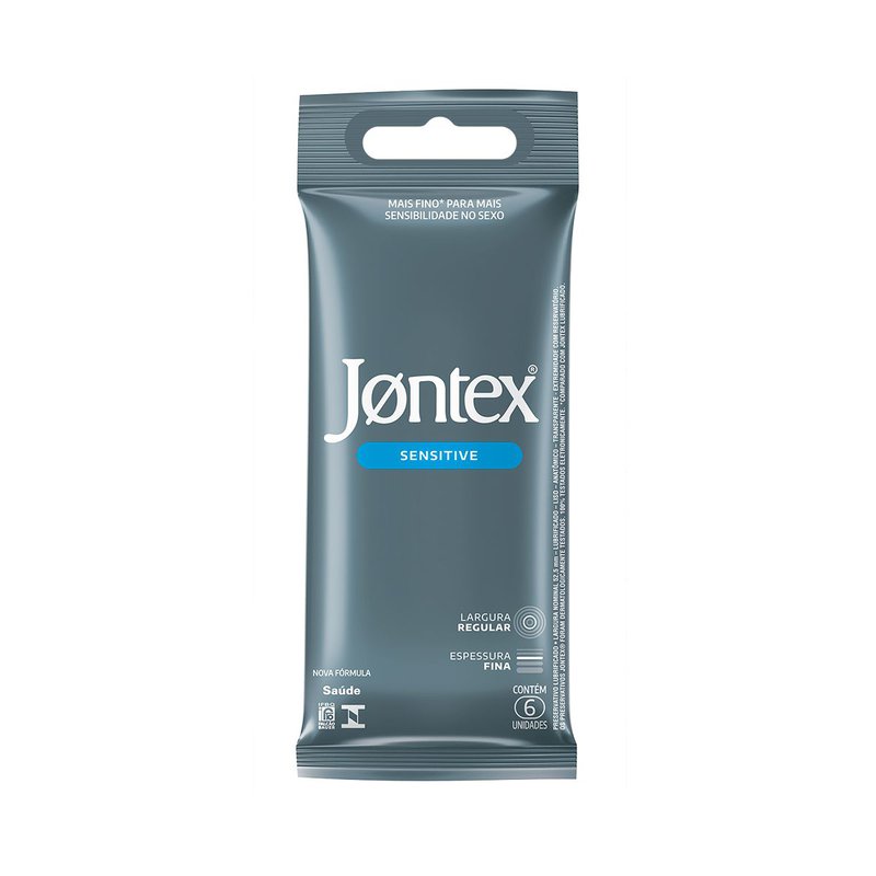 Preservativo Jontex Sensitive 6 Unidades
