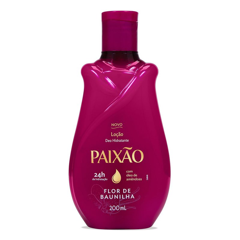 Locao Deo Paixao Flor De Baunilha 200ml