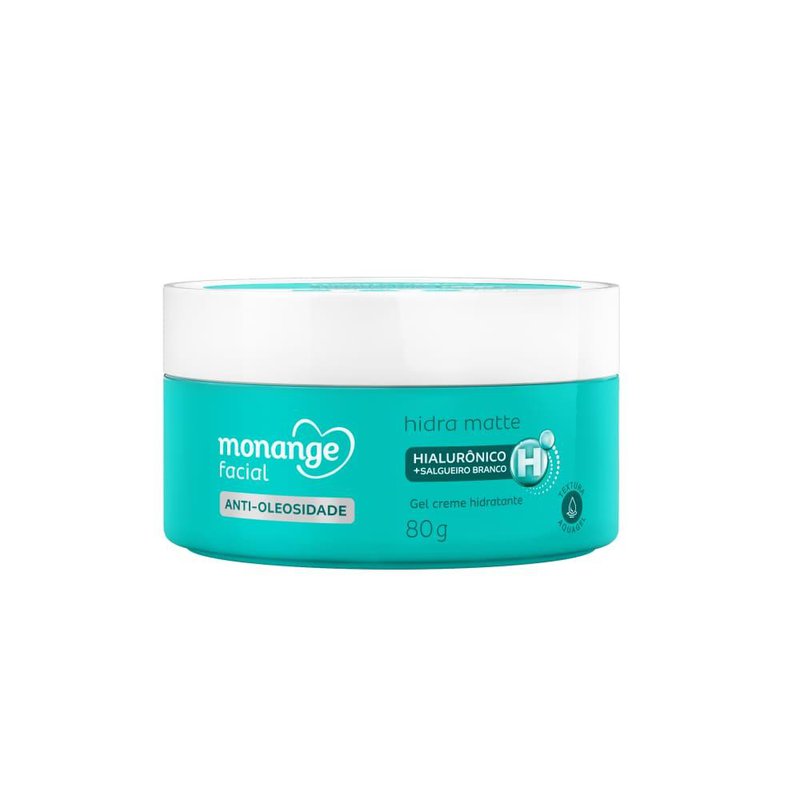 Gel Creme Hidratante Monange Facial Hidra Matte Anti-oleosidade 80g