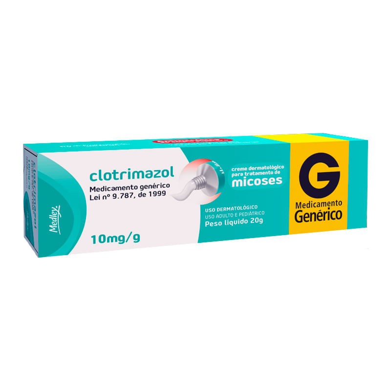 Clotrimazol 10mg/g creme 20g Medley