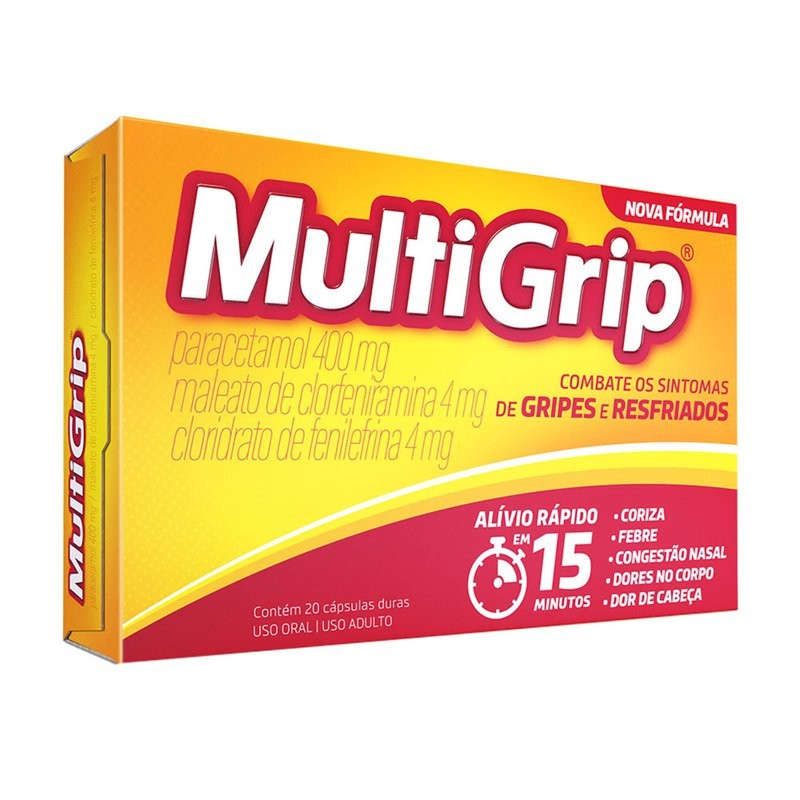Multigrip c/20 Capsulas