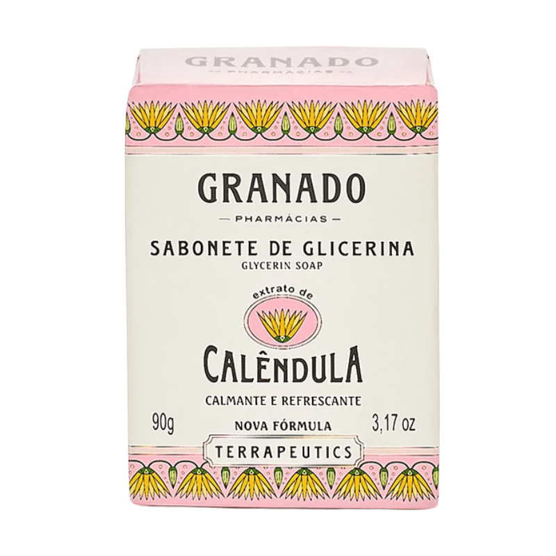 Sabonete De Glicerina Calendula Terrapeutics Granado 90g