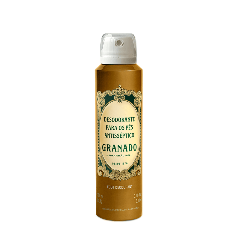 Desodorante Aerossol Tradicional Para Os Pes Granado 100ml