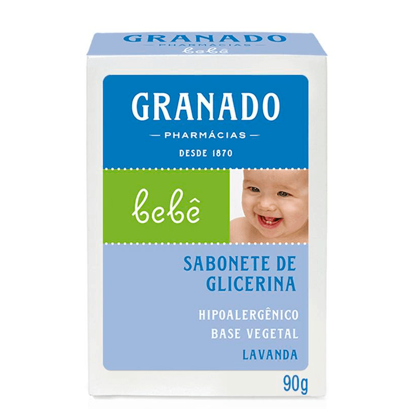 Sabonete De Glicerina Bebe Lavanda Granado 90g