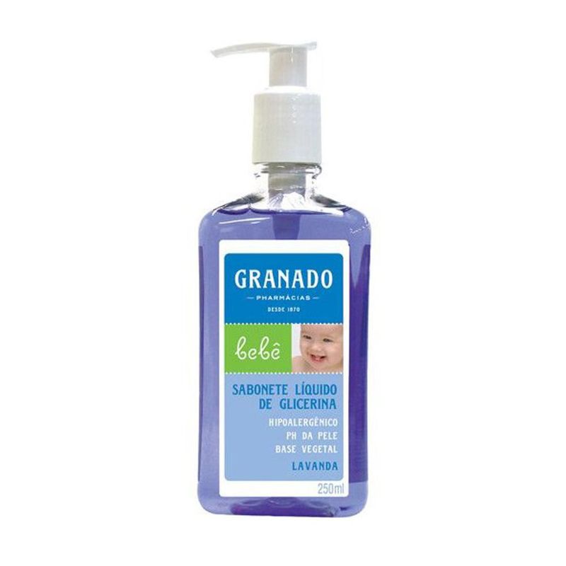 Sabonete Liquido Bebe Lavanda Granado 250ml