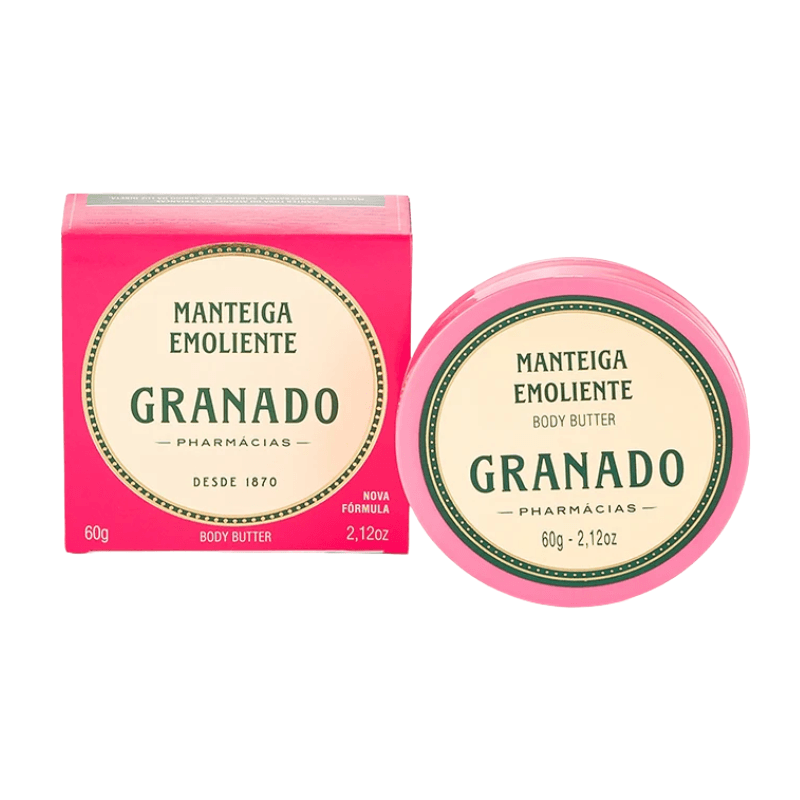 Manteiga Emoliente Pink Granado 60g