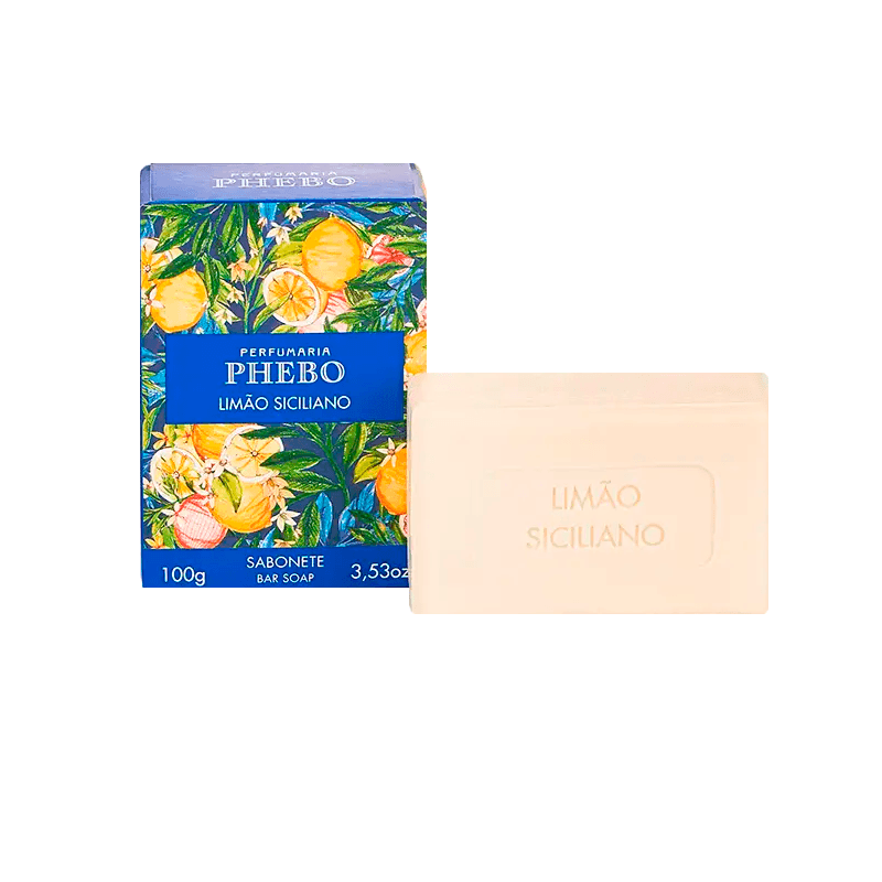 Sabonete Perfumaria Phebo Limao Siciliano 100g