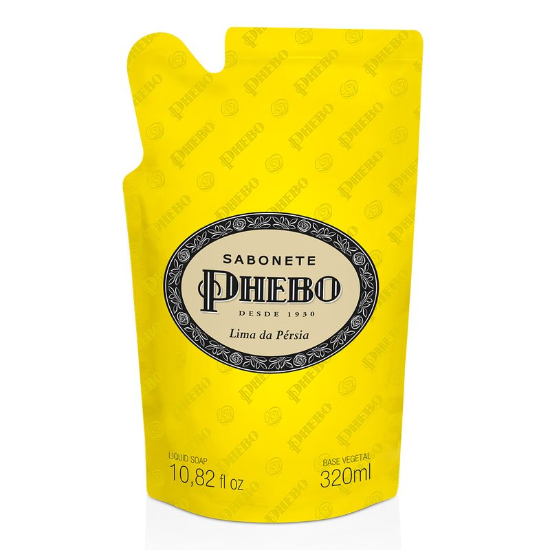 Refil Sabonete Liquido Phebo Lima Da Persia 320ml