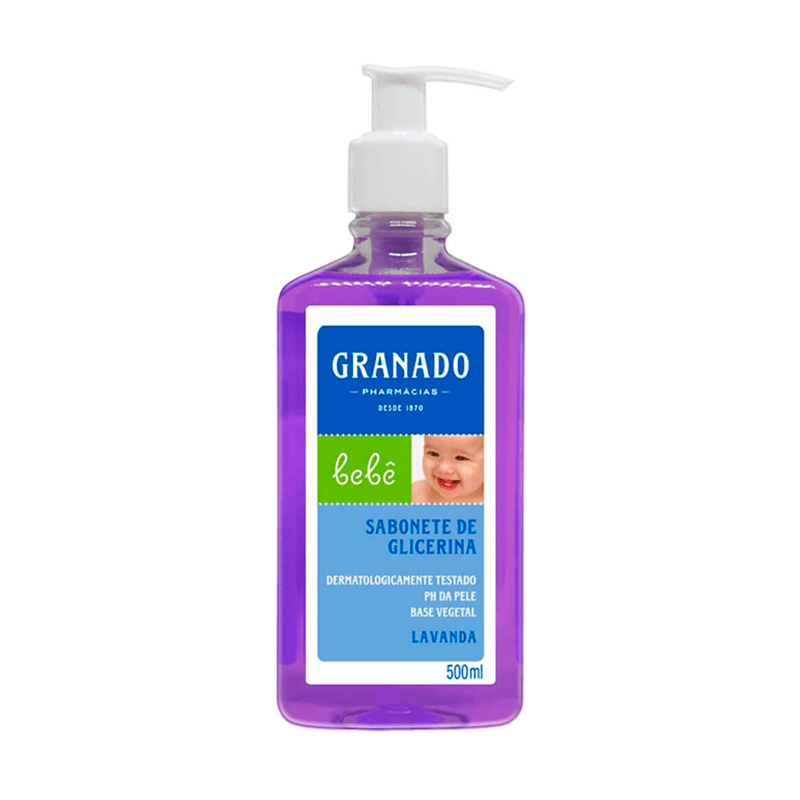 Sabonete Liquido Bebe Lavanda Granado 500ml