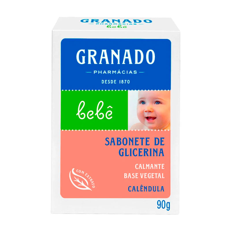 Sabonete De Glicerina Bebe Calendula Granado 90g