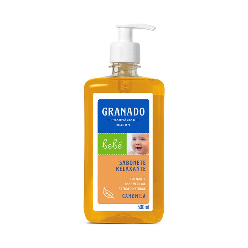 Sabonete Liquido Bebe Camomila Granado 500ml