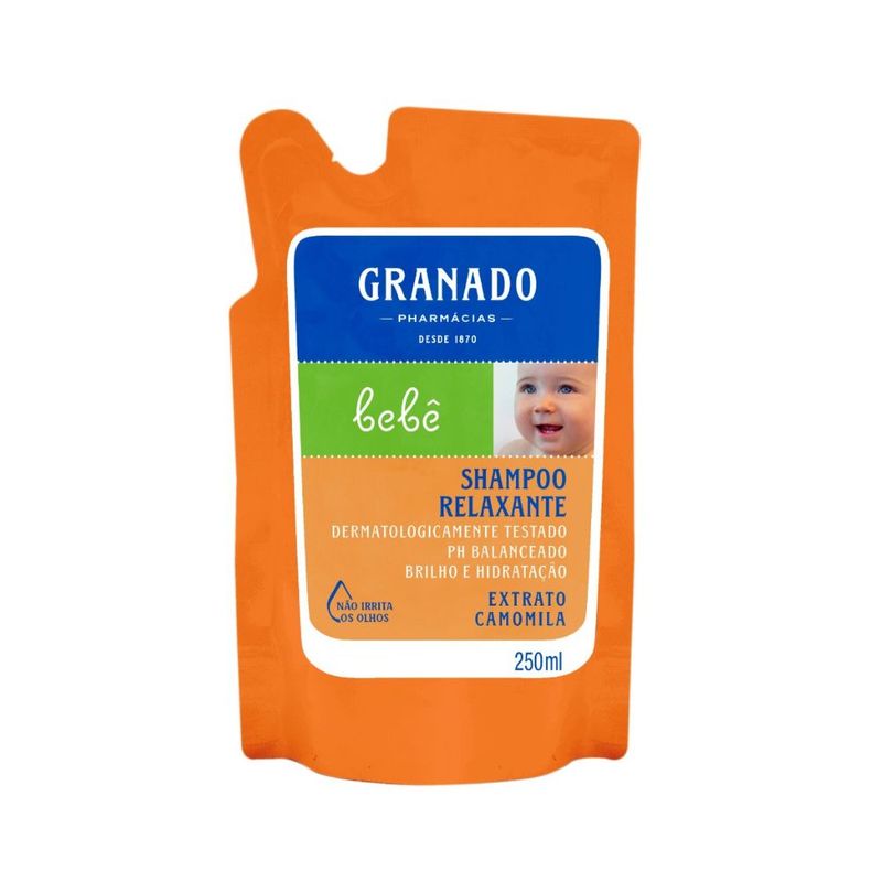 Refil Shampoo Granado Bebe Camomila 250ml