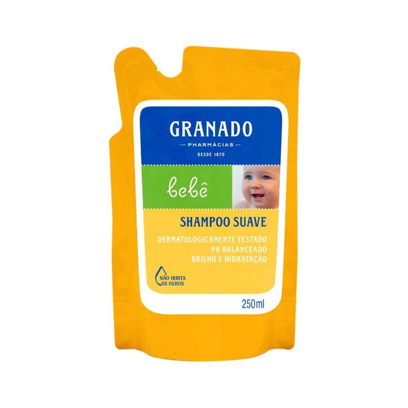 Refil Shampoo Bebe Tradicional 250ml