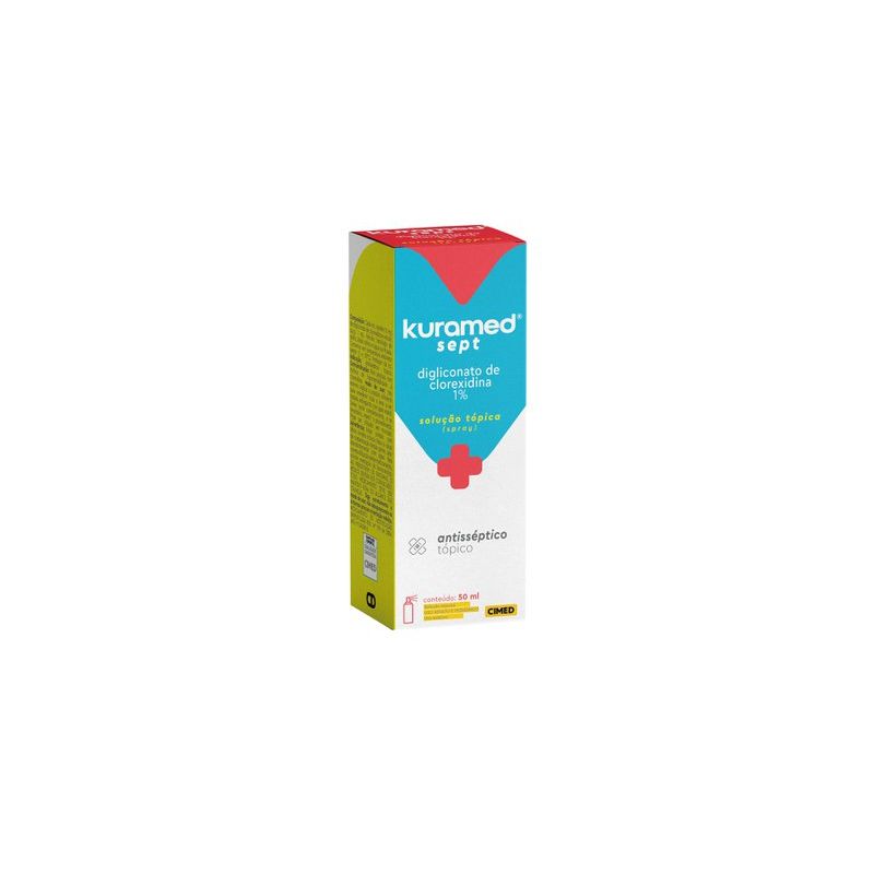 Kuramed Sept Solução Tópico Frasco Spray 50 ml