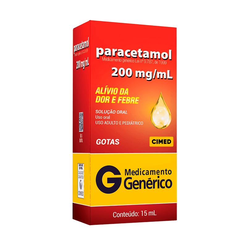 Paracetamol 15mg/ml gotas Cimed
