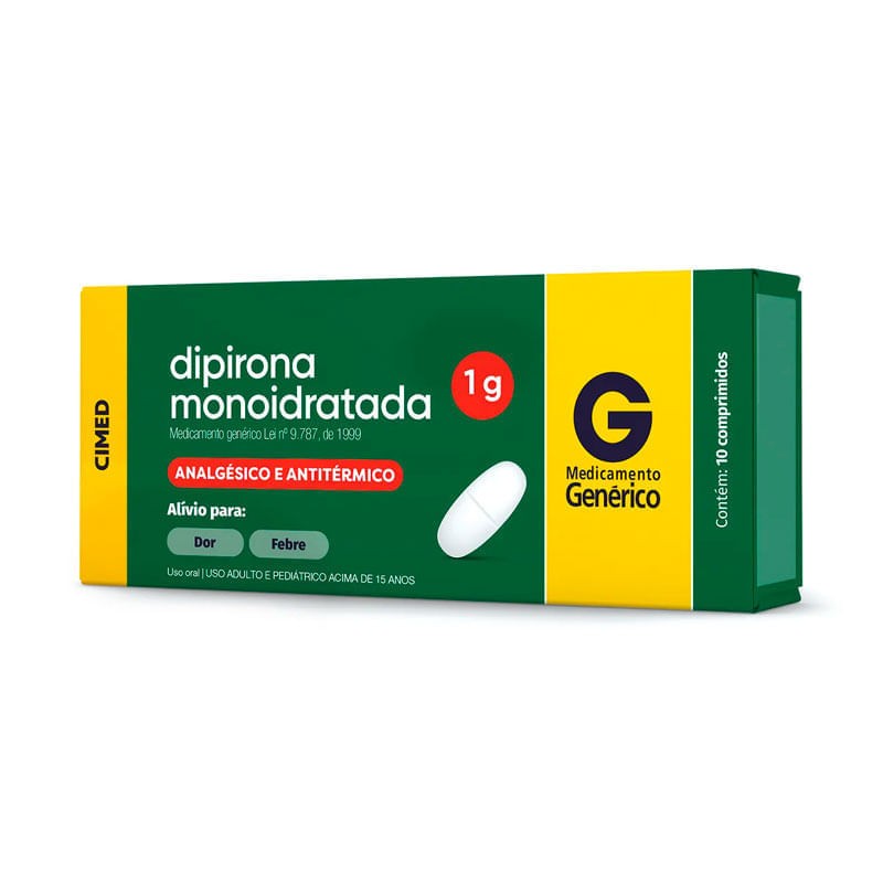 Dipirona 10 comprimidos Cimed