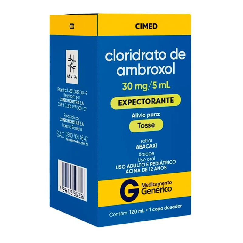 Ambroxol Adulto xarope 120ml Cimed