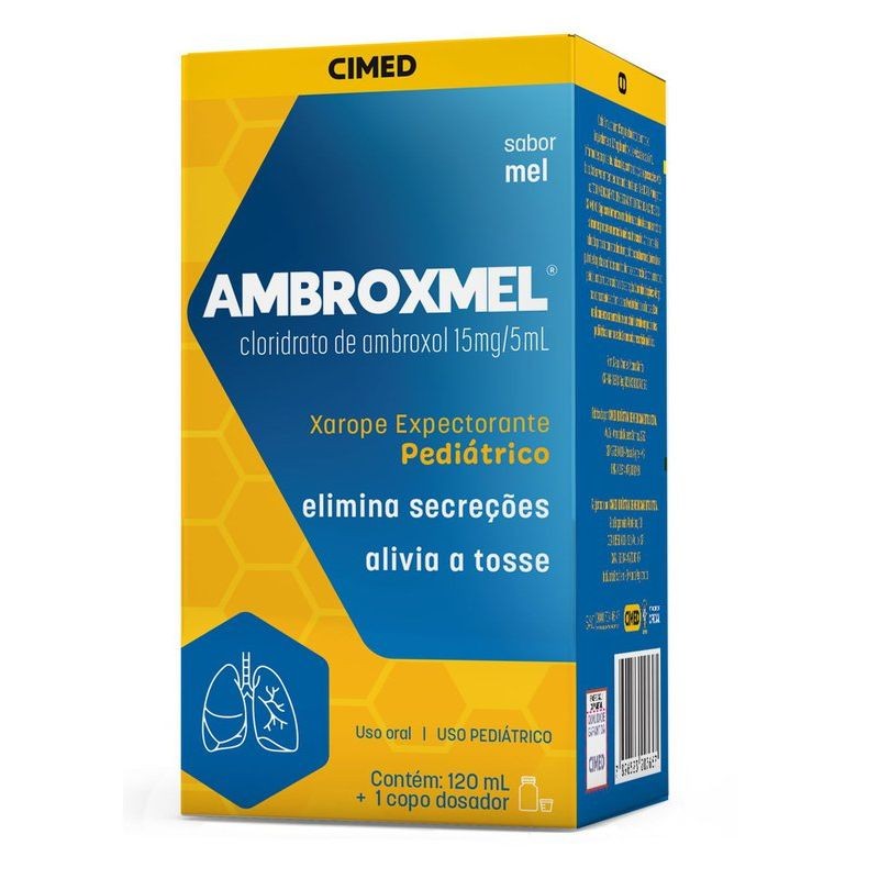 Ambroxmel (Ambroxol) Pediátrico xarope 120ml Cimed