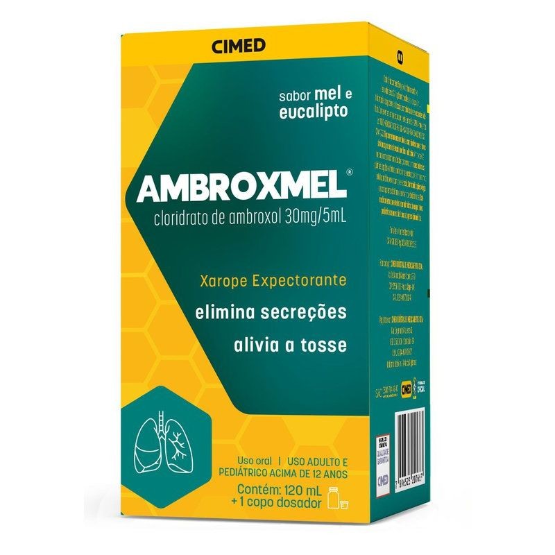 Ambroxmel (Ambroxol) Adulto xarope 120ml Cimed