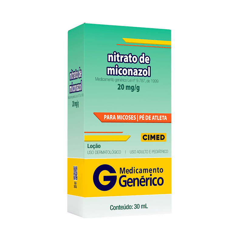 Nitrato de Miconazol solução Cimed