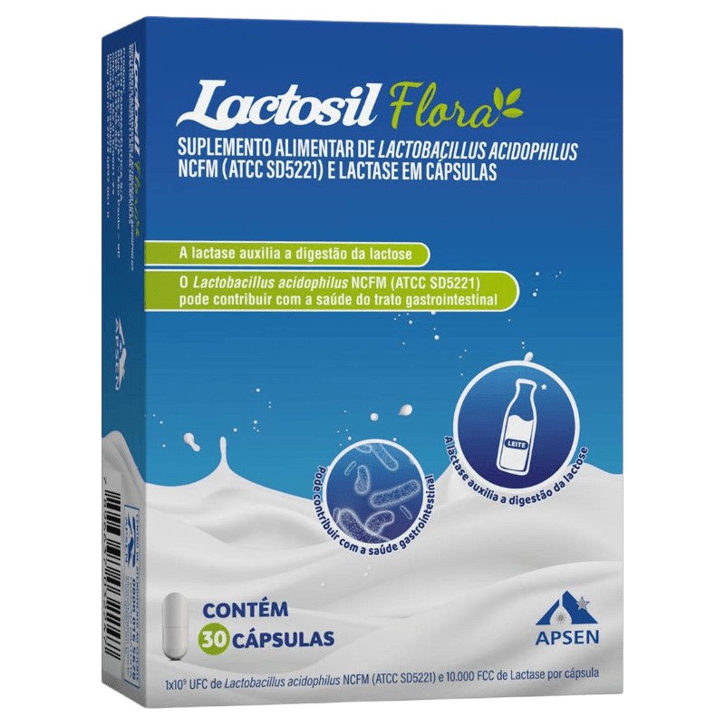 Lactosil Flora c/30 Capsulas