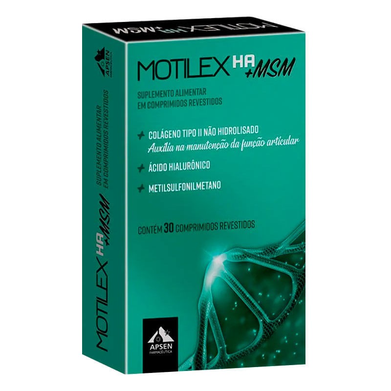 Motilex HA + Msm c/30 Comprimidos