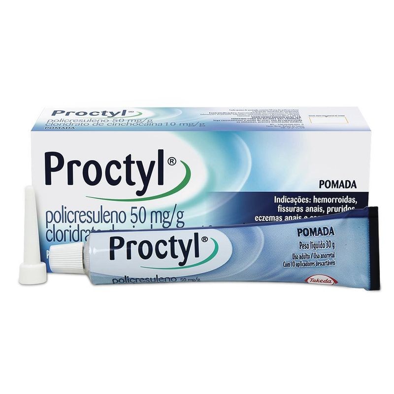 Proctyl Pomada 30g + Aplicador