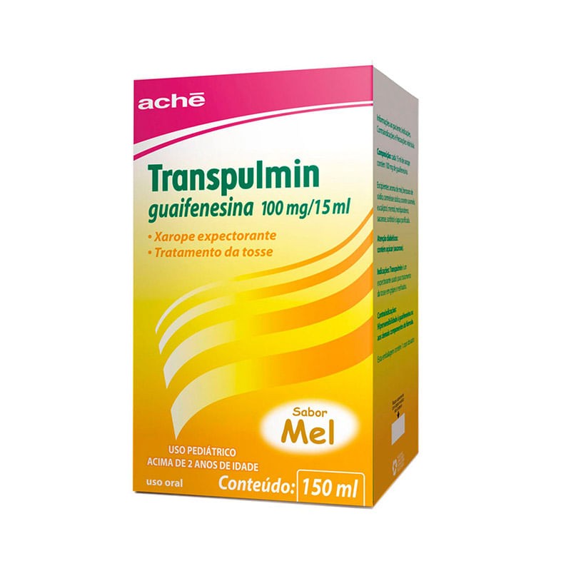 Transpulmin Pediatrico Xarope Mel 150ml