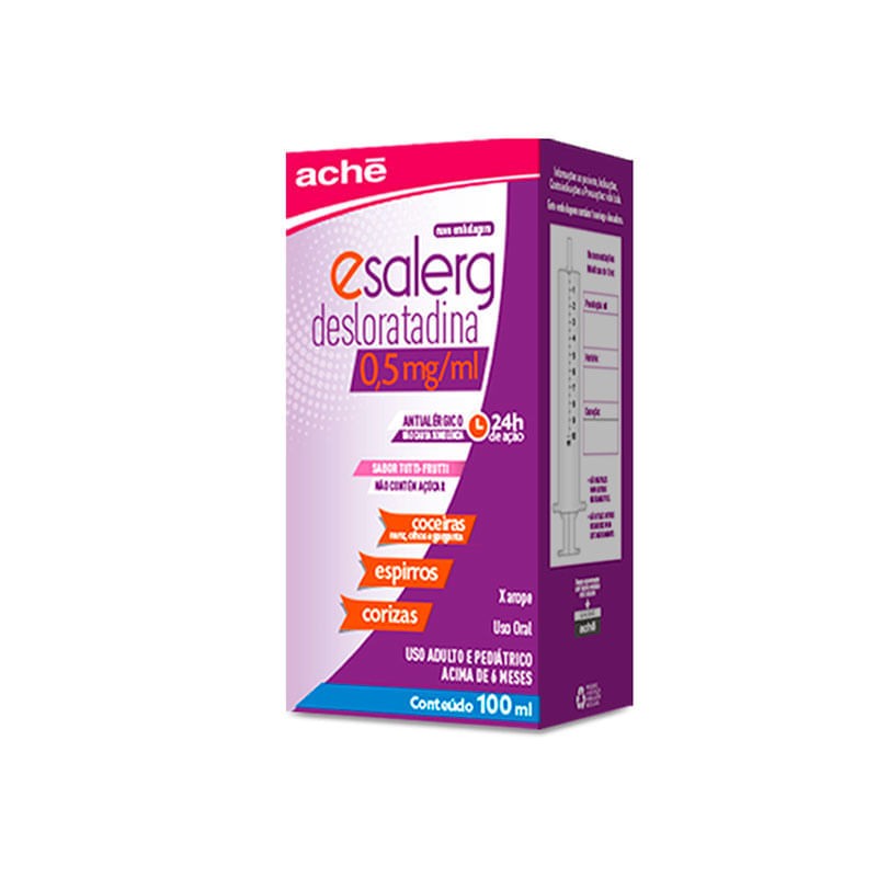 Esalerg 0,5mg Xarope 100ml