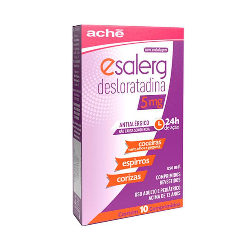 Esalerg 5mg c/10 Comprimidos