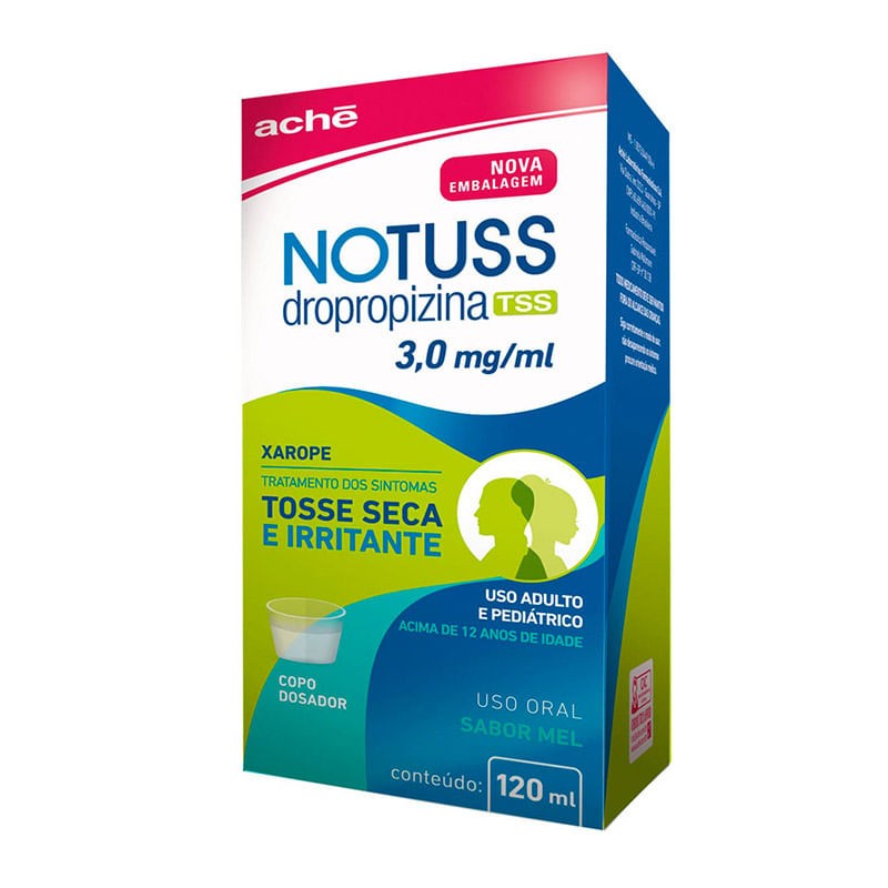 Notuss Tss 3,0mg 120ml Adulto