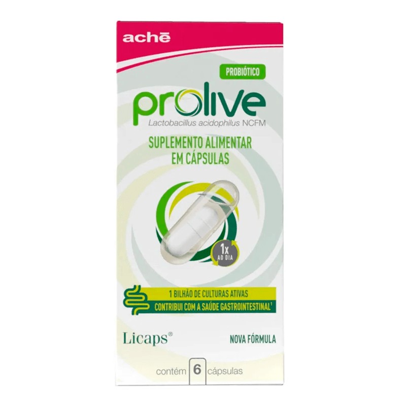 Prolive 55mg c/06 Capsulas