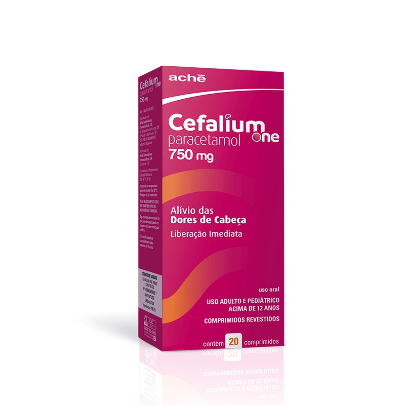 Cefalium One 750mg c/20 Comprimidos Rev