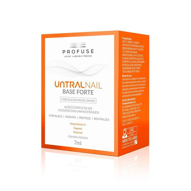 Untralnail Base Forte Liq Frasco 7ml