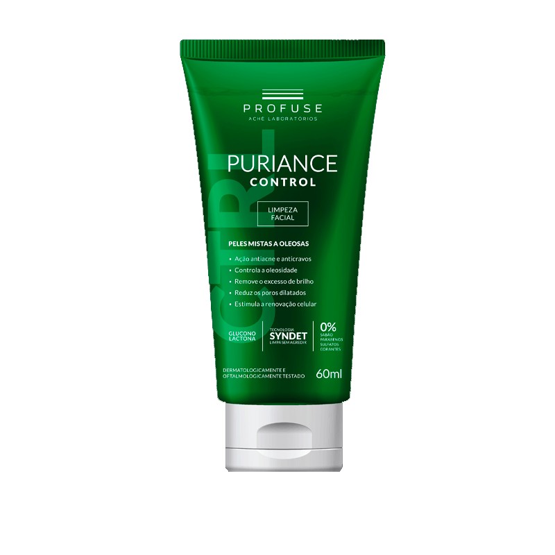 Sabonete Profuse Puriance Control Limpeza Facial 60ml
