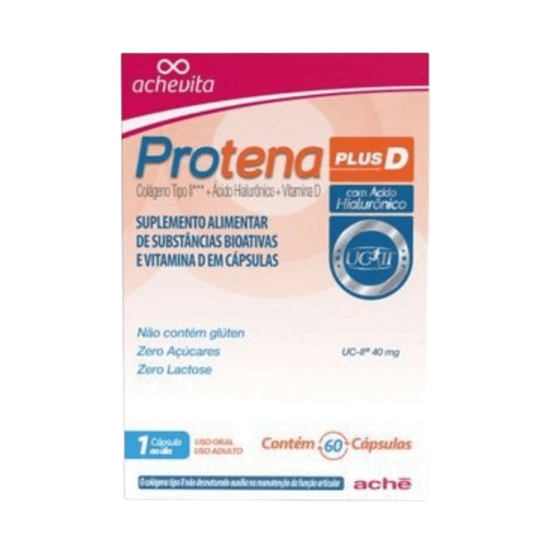 Suplemento Alimentar Protena Plus D 60 Capsulas