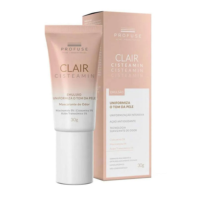 Emulsao Uniformizadora Profuse Clair Cisteamin 30g