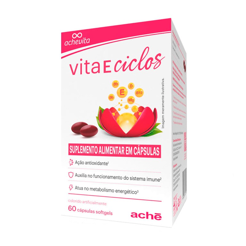 Vita E Ciclos c/60 Capsulas Softgel