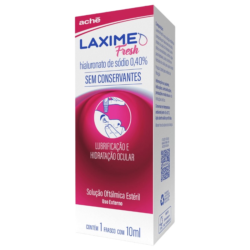 Laxime 0,4% Solucao Oftalmica Fresh 10ml