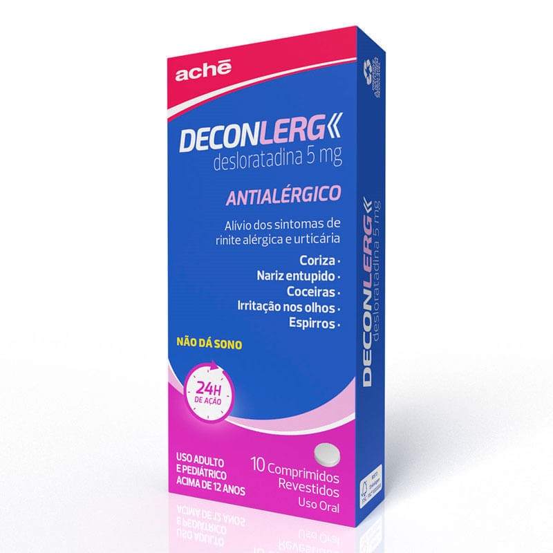 Deconlerg 5mg c/10 Comprimidos Revestidos