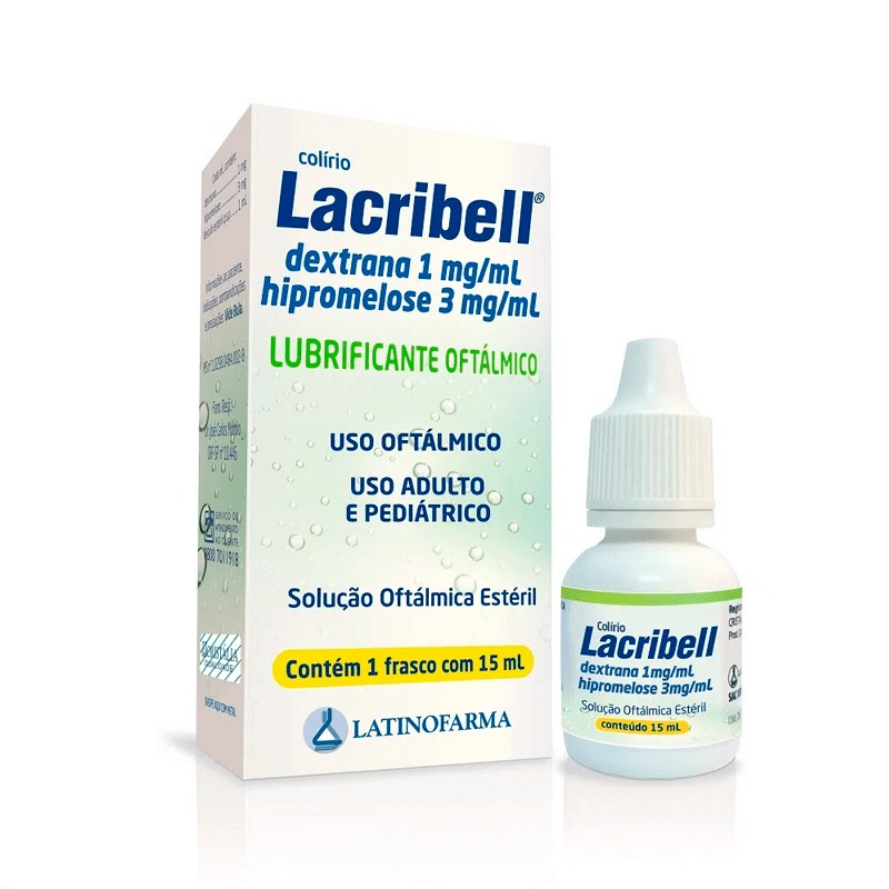 Lacribell Gotas Solucao Oftalmica 15ml