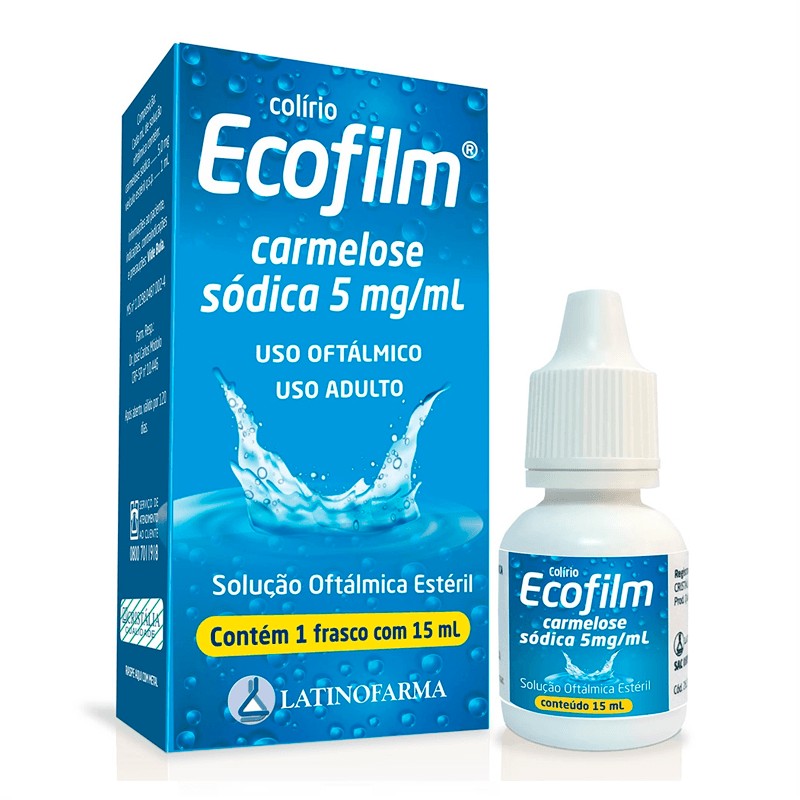 Ecofilm Solucao Oftalmica 15ml